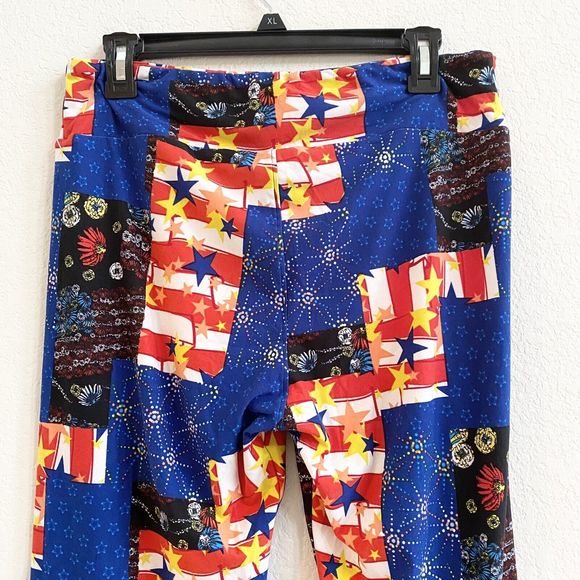 Lularoe One Size Mountain And Cloud Rare One Size Leggings‎  Athleisure EUC - Picture 9 of 10